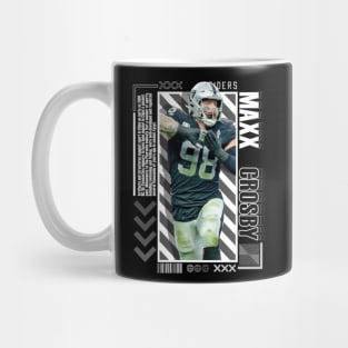 Maxx Crosby Paper Poster Version 10 Mug